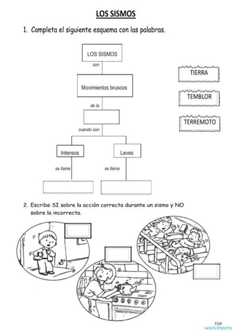 Clima Fichas Interactivas Y Ejercicios Online Topworksheets