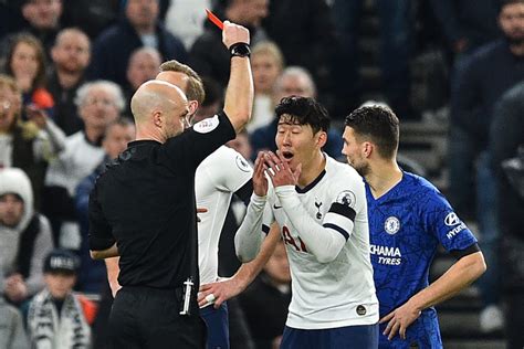 Son Heung Min Red Card Why The South Korean Striker Was Sent Off