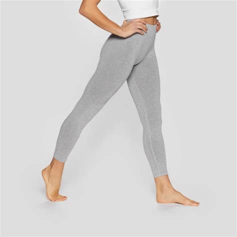 Leggings de Cintura Regular Alpine Light Gray Melange Vestuário