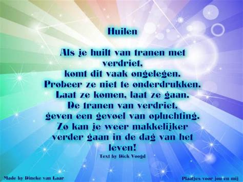 Huilen Gedicht Door Djdick