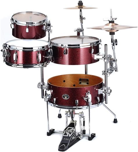 Tama Silverstar Cocktail Jam Shell Pack Vintage Burgundy Sparkle