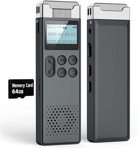 Amazon Gb Digital Voice Activated Recorder With Playback Audio