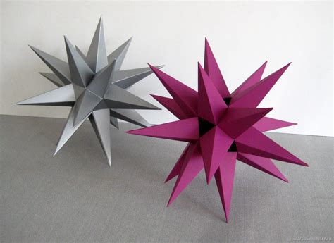 Звезды из картона купить в интернет-магазине Ярмарка Мастеров по цене ...