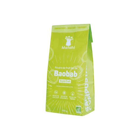 Poudre De Baobab Bio Matahi G Kodamer