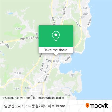 How To Get To 일광신도시비스타동원2차아파트 In 기장군 By Bus