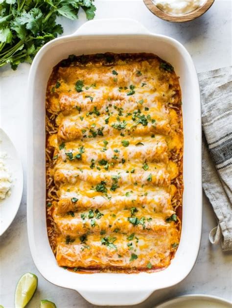 Easy Chicken Enchiladas Isabel Eats