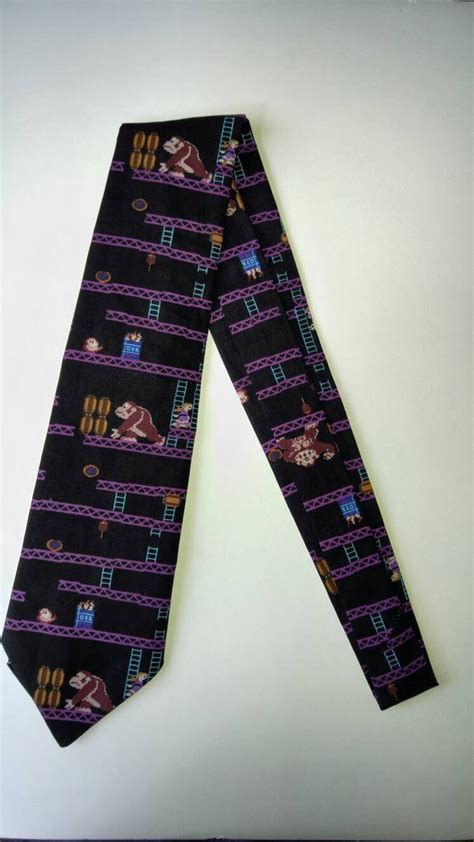 Donkey Kong Tie by SewItFitsSeamstress on Etsy