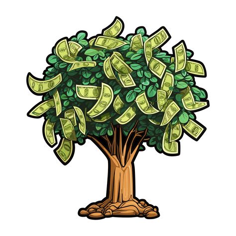 Money tree illustration, Money Finance, Money saving. 27292433 PNG