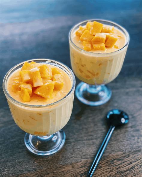 The Ultimate Mango Pudding Dessert At Home In Qt Magazine Doom