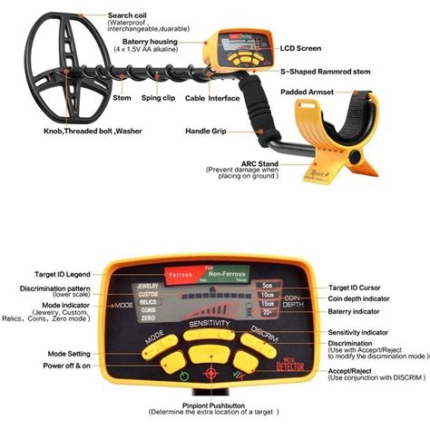 Hot Selling Professional Gold Finder Underground Metal Detector Md