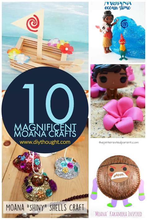 10 Magnificent Moana Crafts Diy Thought