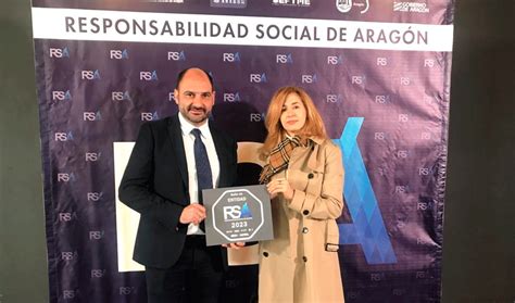 Barbastro Recoge El Sello De Responsabilidad Social De Arag N El Cruzado