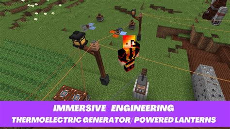 Minecraft Mod Spotlight Immersive Engineering Thermoelectric