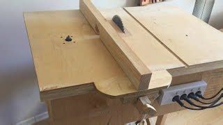 Homemade Table Saw Jigsaw Router Workstation Modular Plans Available