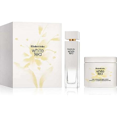 Elizabeth Arden White Tea Edt Pure Indulgence Body Cream Set Ml