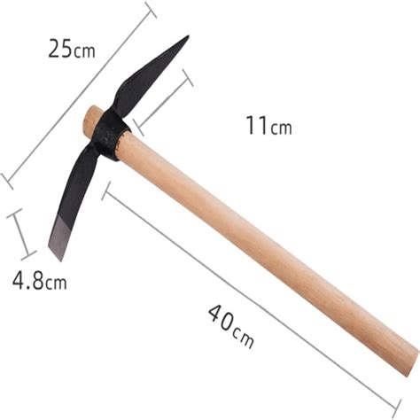 Versatile Heavy Duty Forged Garden Mattock Hoe Axe Pick For Digging