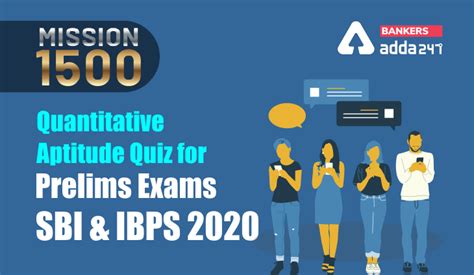 Quantitative Aptitude Quiz For Prelims Exams Sbi Ibps Th