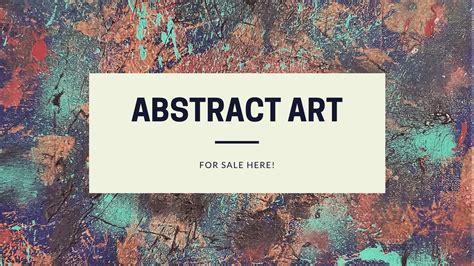 Abstract Art For Sale - Buy Original Artwork at these 14 Places! - Partners in Fire