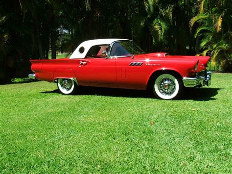 1957 Ford Thunderbird Automatic Roadster Jacfd5280002 Just Cars