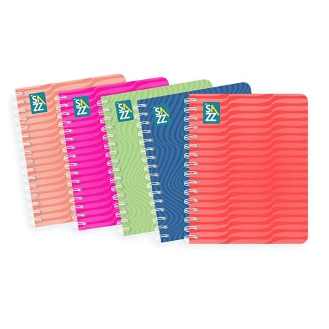 Cuaderno SAZZ Classic Espiral Doble Plus Profesional Raya 100 Hojas