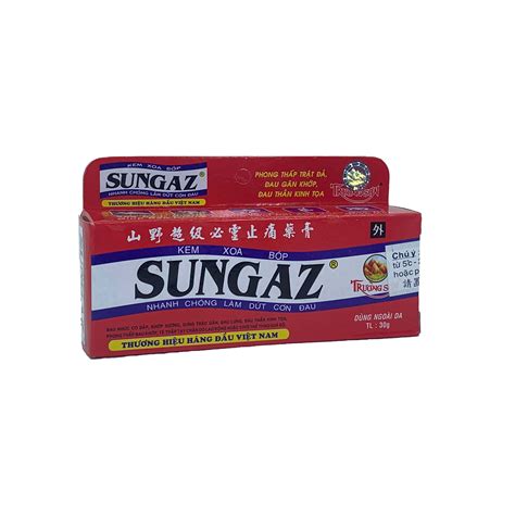 Thuốc Sungaz - Chữa phong thấp, giảm đau nhức mỏi xương khớp