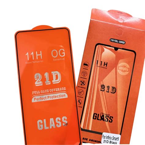 21d Tempered Glass Mobile Phone Screen Protectors For Infinix Smart 9 8 Hot 50i 40i For Tecno