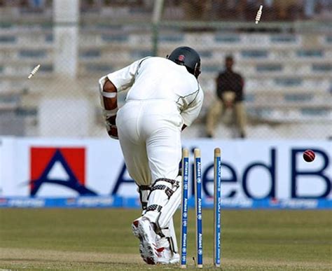 Mohammad Yousuf Is Bowled Through The Gate And Completes Irfan Pathans