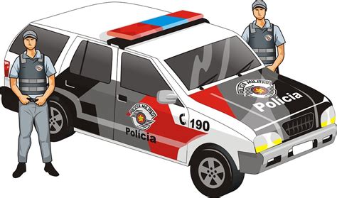 Viatura policial Ilustração produzida para um infográfico Flickr