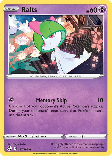 Ralts Silver Tempest SIT 067 PkmnCards