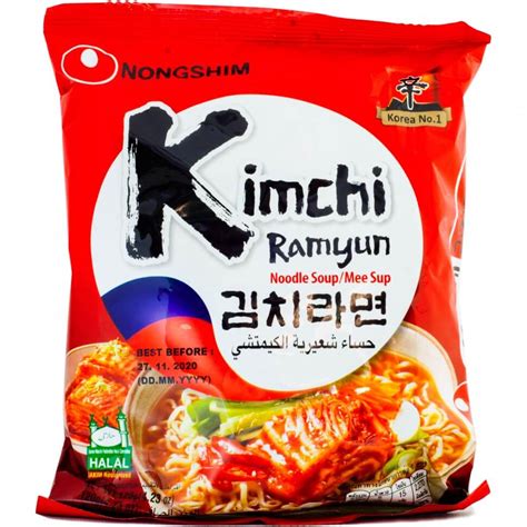 Купить Суп рамен Кимчи Nongshim 120г по цене 96 грн. в Украине магазин ...