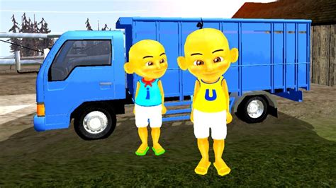 Upin Ipin Menemukan Truk Oleng Biru Di Tengah Hutan GTA YouTube