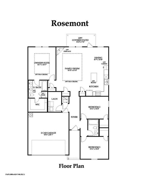 Pulte Floor Plans 2008 Floor Roma