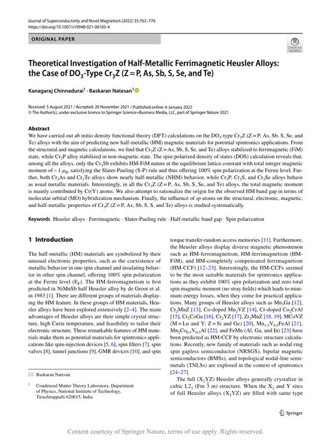 Theoretical Investigation Of Half Metallic Ferrimagnetic Heusler Alloys