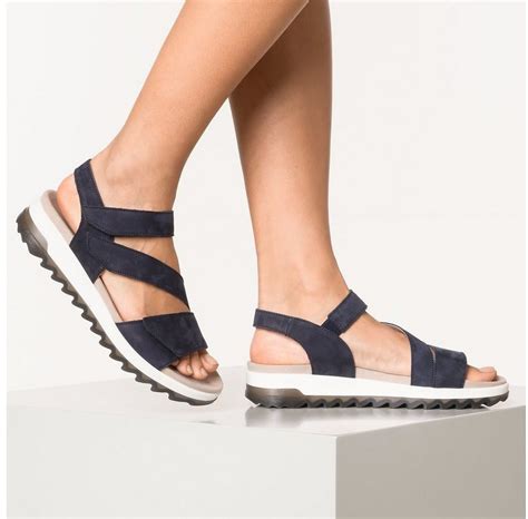 Gabor Damen Sandalen Trekkingsandale Blau 46 742 36 Ab 95 95