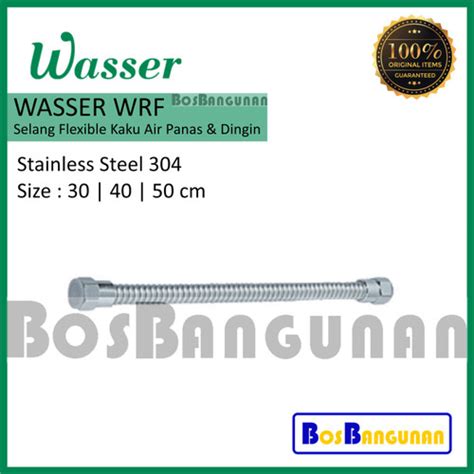 Jual SELANG FLEXIBLE KAKU WASSER SELANG WATER HEATER WRF 50 CM