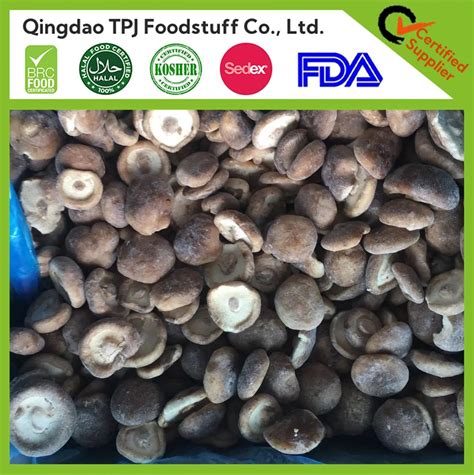 Iqf Frozen Shiitake Mushroom Brc Certified China Frozen Food And