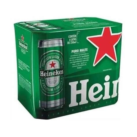 Cerveja Heineken Lata Ml Pack Unidades No Shoptime