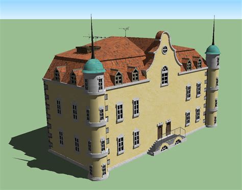 💎【sketchup Architecture 3d Projects】european Classical Architecture Sk