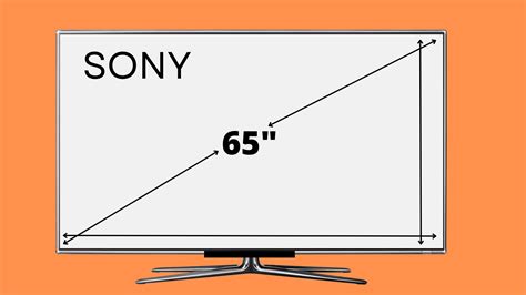 Sony 65 Inch TV Dimensions- COMPLETE GUIDE | Decortweaks