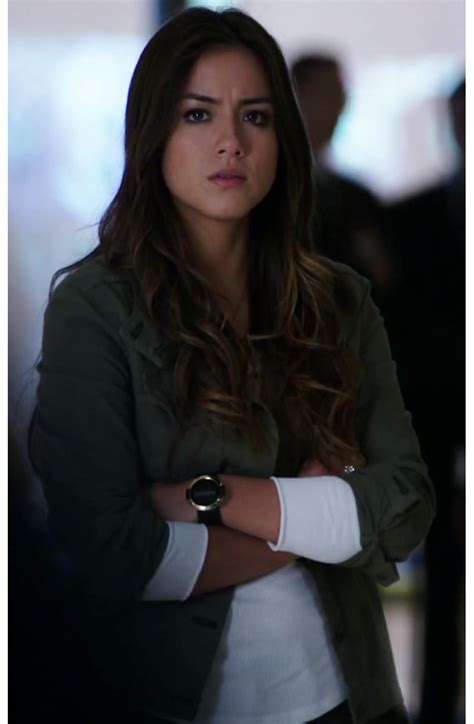 S.H.I.E.L.D Season 1 Sky Jacket - Chloe Bennet Green Jacket