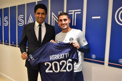 Footligue 1 Marco Verratti Prolonge Au Psg