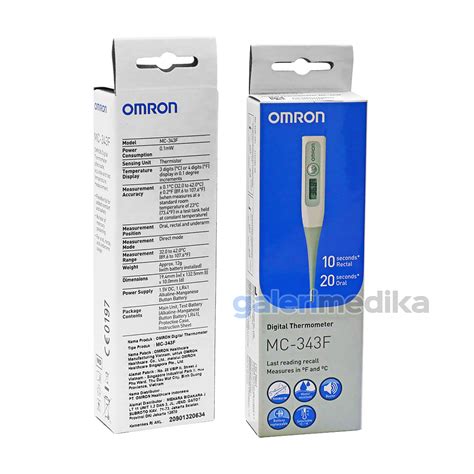 Termometer Omron MC 343F Galeri Medika