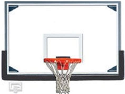 48 X 72 Tall Glass Backboard With Steel Frame Shop By Sport