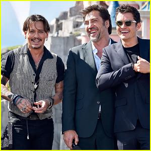 Johnny Depp Orlando Bloom Javier Bardem Bring Pirates Of The