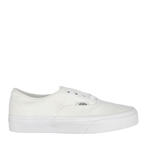 Vans Authentic Canvas Mens White Brandz