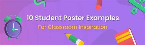 10 Poster Examples For Students For Classroom Inspiration