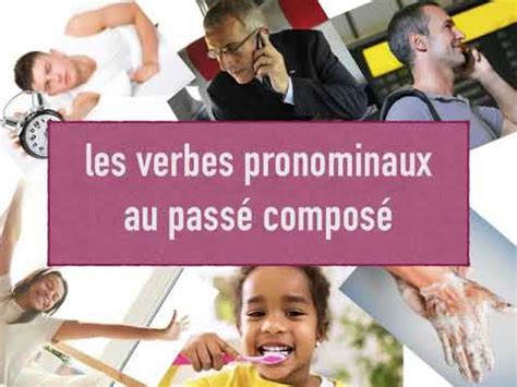 Le passé composé des verbes pronominaux YouTube