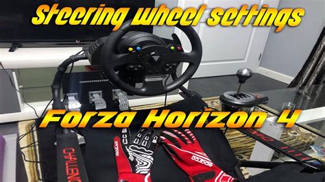 Forza Horizon 4 Thrustmaster TMX Steering Wheel Settings YouTube