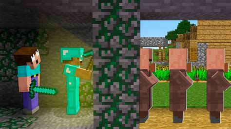 Minecraft Noob Vs Pro Battle Mystical Noob And Pro Passage To The