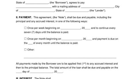 Personal Loan Contract Template Pdf Free Loan Agreement Templates Pdf